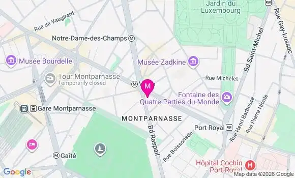 Localisation Mtre Verschoore Laurine