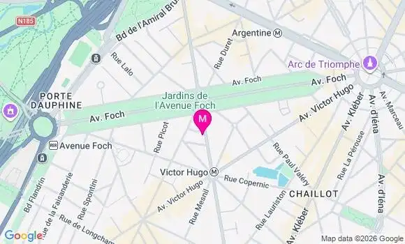 Localisation Mtre Surin Marie