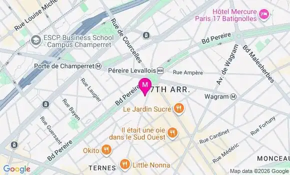 Localisation Mtre Mahler Camille