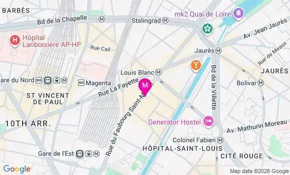 Localisation Mtre Moreno Gwendoline