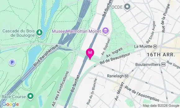 Localisation Mtre Faurere Clara