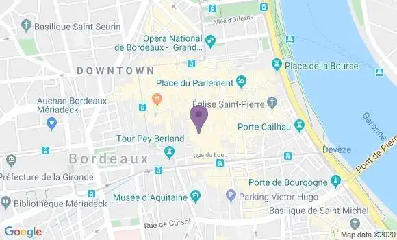Localisation Mtre Quintard Jean Louis