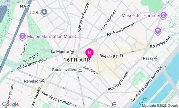 Localisation Mtre Lerebourg Anthony