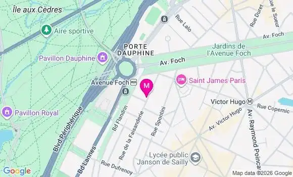 Localisation Mtre Ferraton Gauthier
