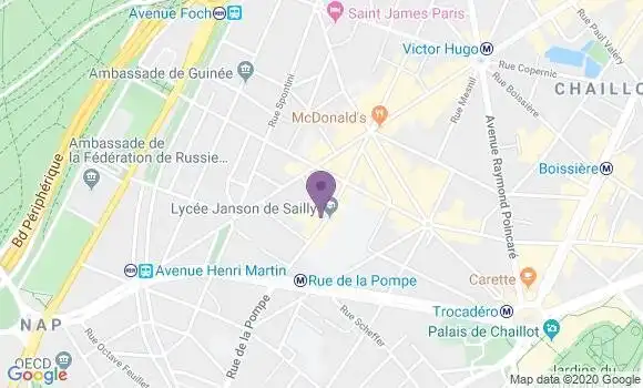 Localisation Mtre Gallon Christine