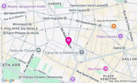 Localisation Mtre Audren Axel
