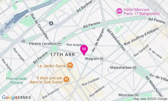 Localisation Mtre Besson Kelian