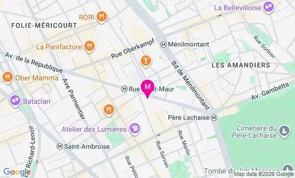 Localisation Mtre Gonzalez Duarte Ricardo