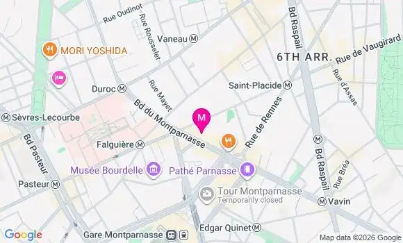 Localisation Mtre Parfait Catherine