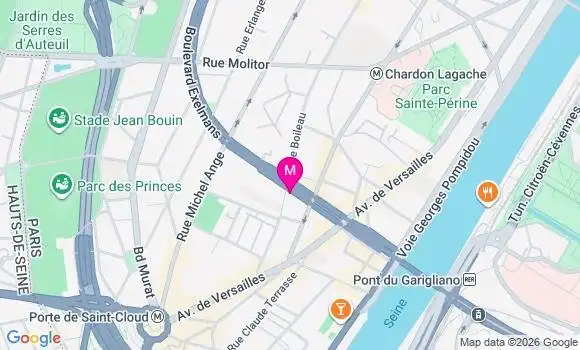 Localisation Mtre Hacout François