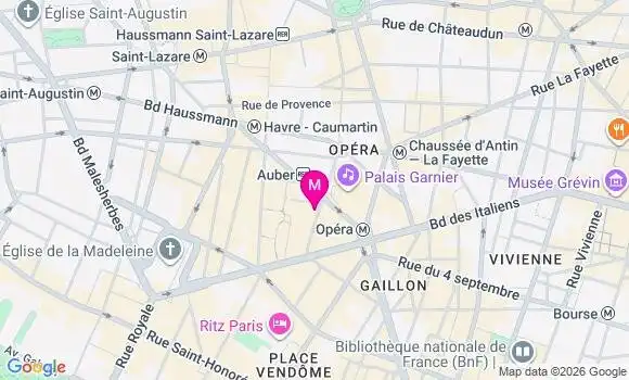 Localisation Mtre Breard Marianne