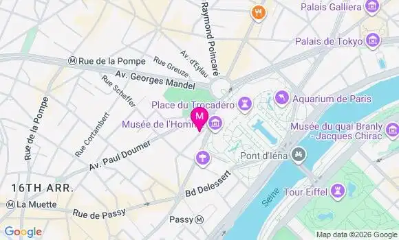 Localisation Mtre Rallis Zoé