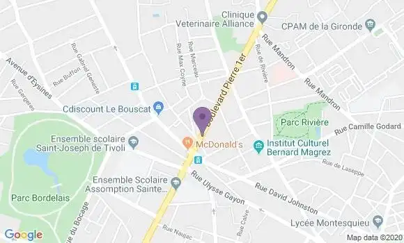 Localisation Mtre Salies Laurent