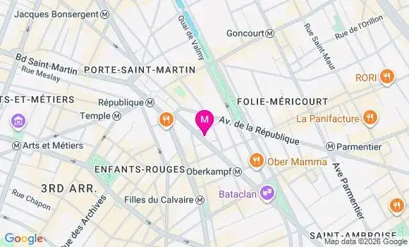 Localisation Mtre Duterne Margaux