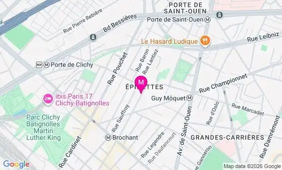 Localisation Mtre Isaac Raphael