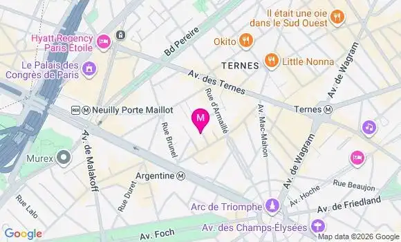 Localisation Mtre Montoya Elisabeth