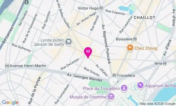 Localisation Mtre Freidline Nicolas