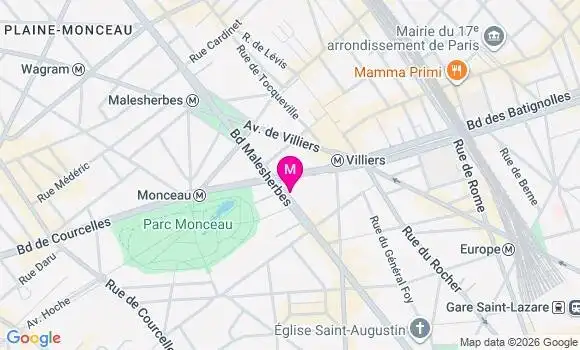 Localisation Mtre Xavier Vincent