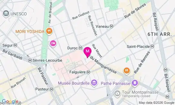 Localisation Mtre Malabard Guillaume