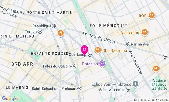 Localisation Mtre Laplace Jean Baptiste