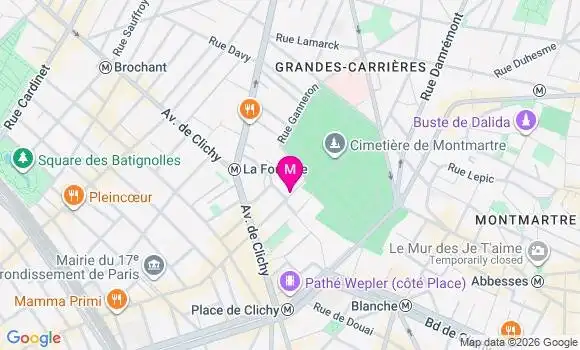 Localisation Mtre Etienne Louis