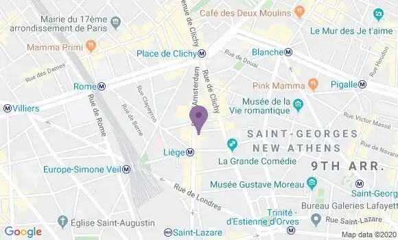 Localisation Mtre Garlatti Eliseo