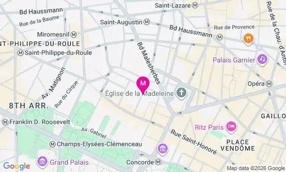 Localisation Mtre Yove Ophélia