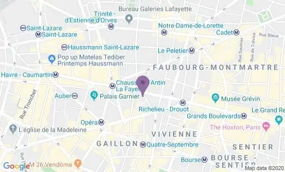 Localisation Mtre Garnier Françoise