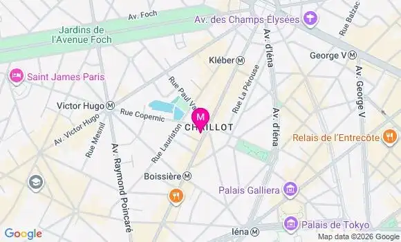 Localisation Mtre Gandon Martin