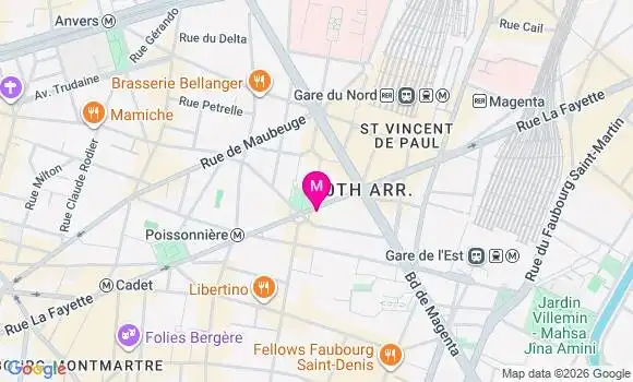 Localisation Mtre Vaz Jessica