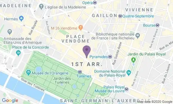 Localisation Mtre Garnier Sébastien