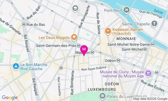 Localisation Mtre Christienne Florence