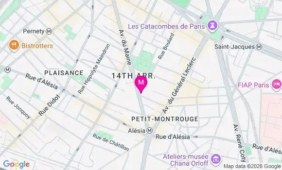 Localisation Mtre Aubertel Elsa