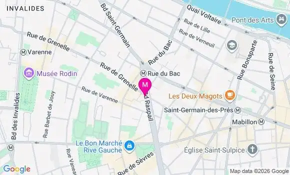 Localisation Mtre Steinkrauss Maximilien