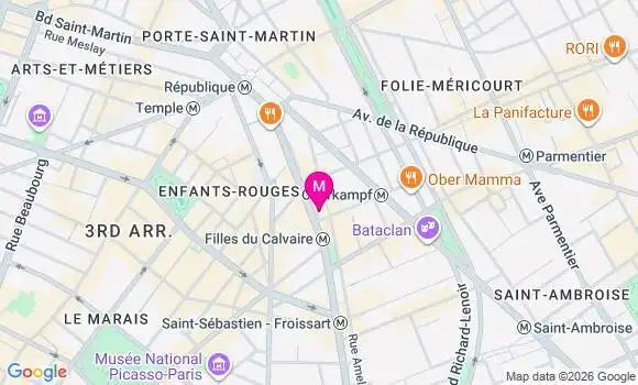 Localisation Mtre Rempp Alexandre
