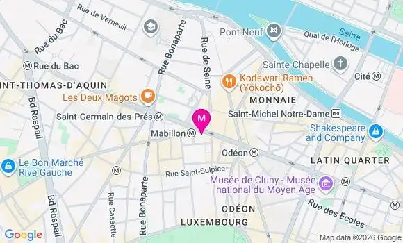 Localisation Mtre Michel Tom