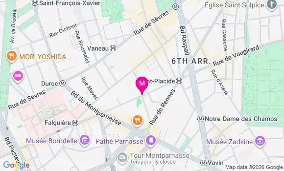 Localisation Mtre Chambert Victoria