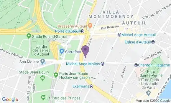 Localisation Mtre Gaste Walter