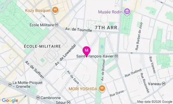 Localisation Mtre Vasse Lucile