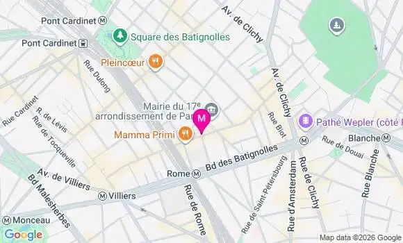 Localisation Mtre Capraro Julia