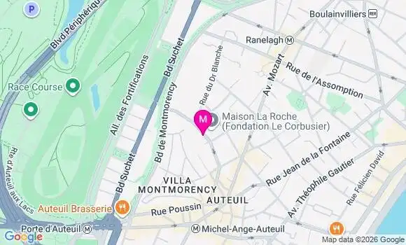 Localisation Mtre Pousset Clémentine