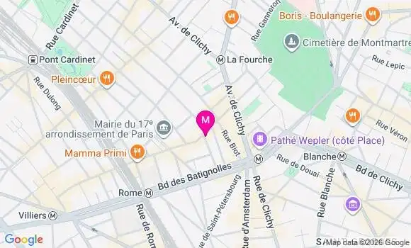 Localisation Mtre Beltran Pauline