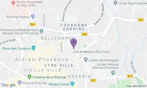 Localisation Mtre Drevet De Tretaigne Micheline