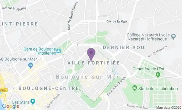 Localisation Mtre Brun Frédéric
