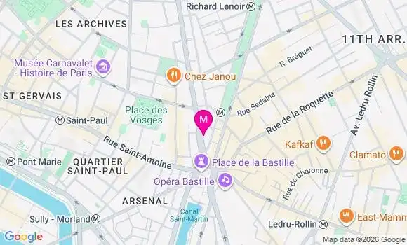 Localisation Mtre Court Audrey