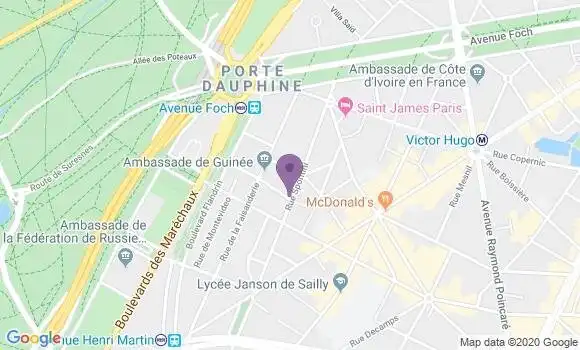 Localisation Mtre Gauclere Olivier
