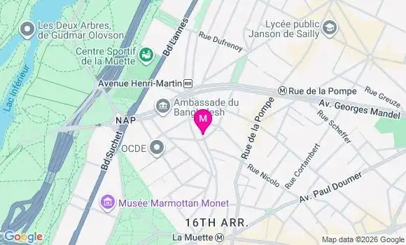 Localisation Mtre Sirieix Flavie