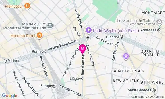 Localisation Mtre Louisor Clara