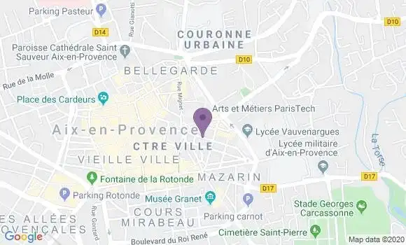 Localisation Mtre Duflot Olivia