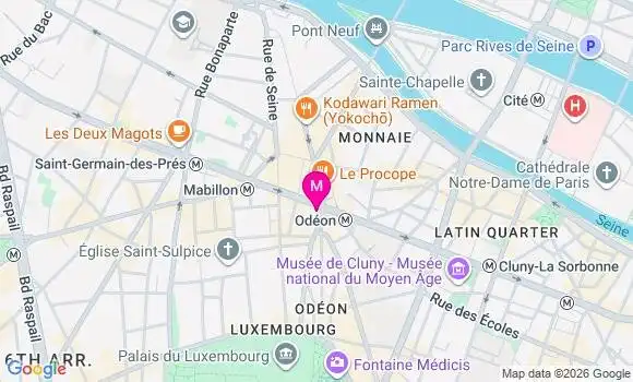 Localisation Mtre Dubois Sandie